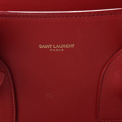 Saint Laurent Calfskin Small Sac De Jour Rouge Orient 6 of 30