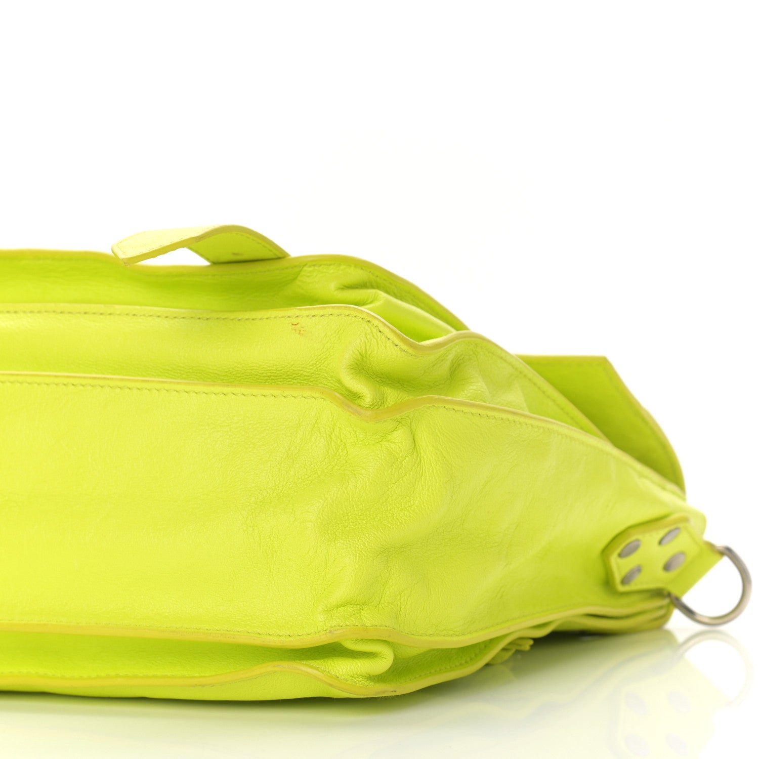Proenza Schouler Lambskin Medium PS1 Satchel Sulfur 10 of 18