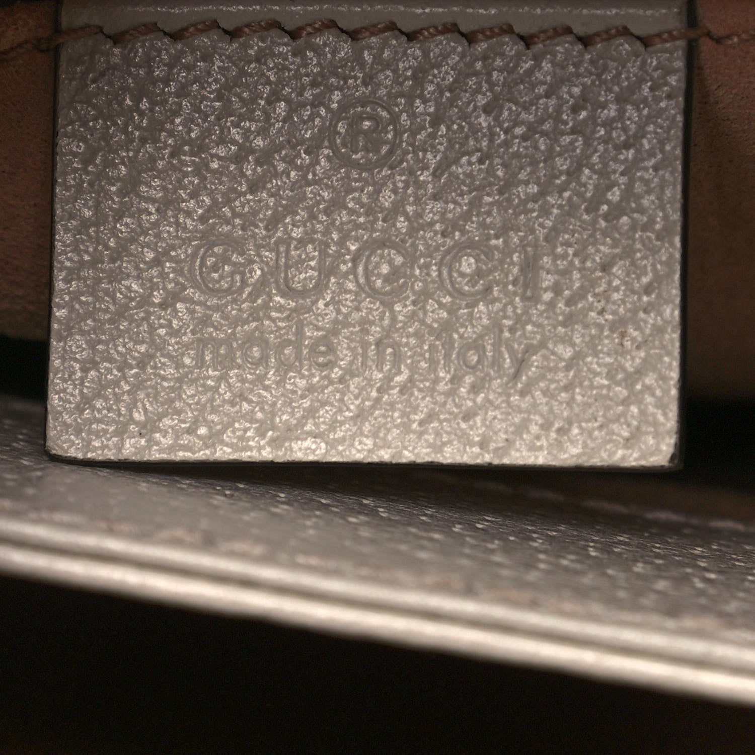 Gucci GG Supreme Monogram Flora Web Small Ophidia Chain Shoulder Bag White 5 of 13