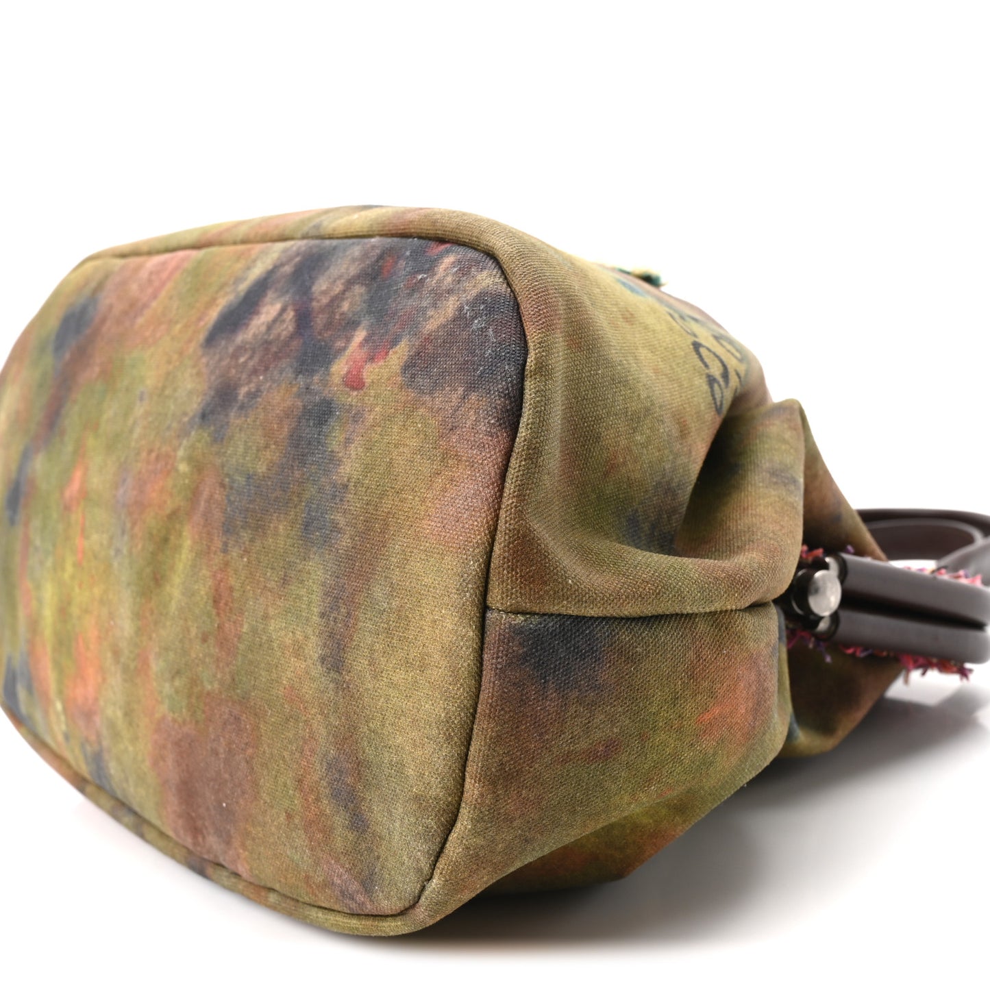 Washed Toile Graffiti On The Pavements Bowler Khaki Multicolor