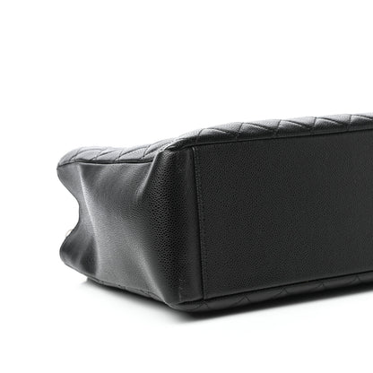 Chanel Caviar Quilted Grand Shopping Tote GST Black 8 of 9