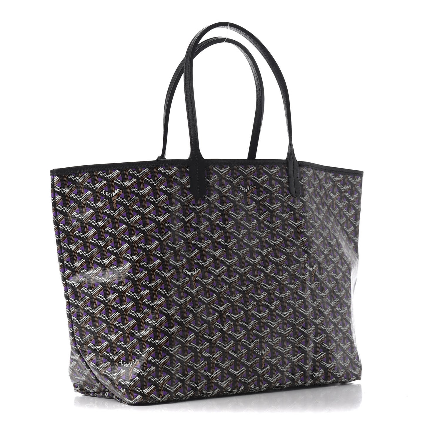 Goyardine Saint Louis Claire Voie PM Black Violet
