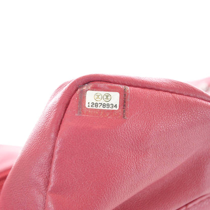 Chanel Caviar Maxi Flap Fuchsia 10 of 10