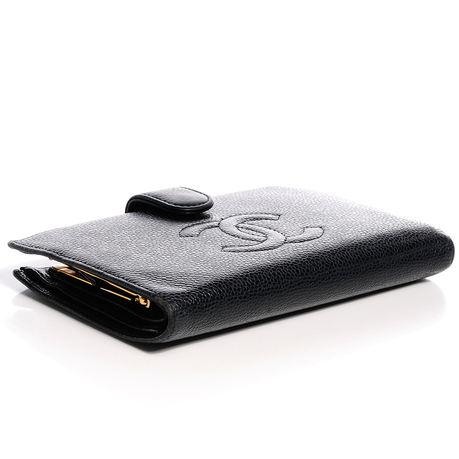 Chanel Caviar CC Wallet Black 4 of 7