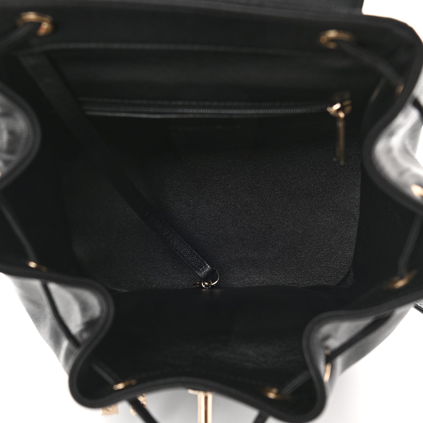 Caviar Quilted Business Affinity Backpack Black