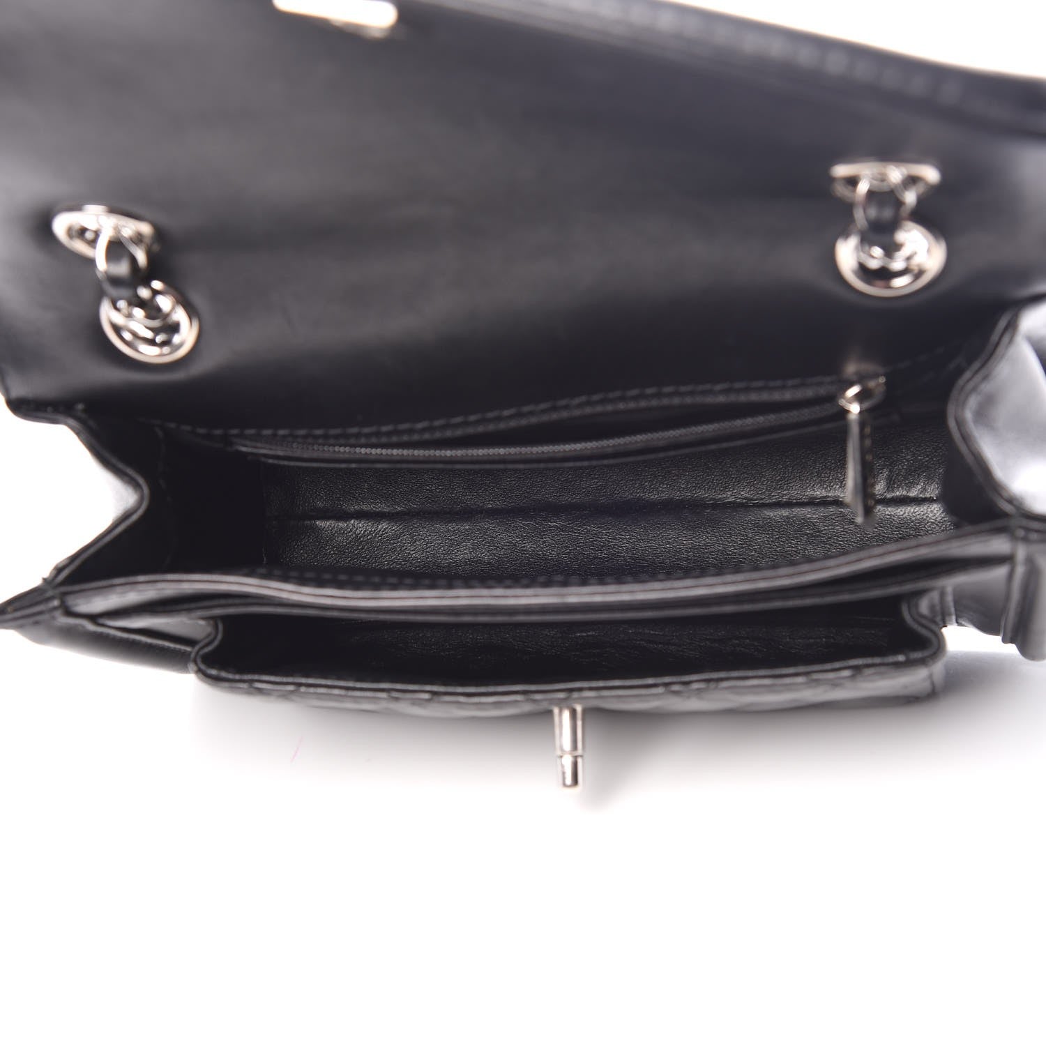 Chanel Lambskin Quilted Small Geometric Flap Black 5 of 9