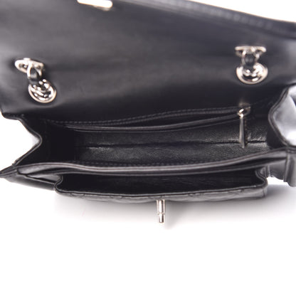 Chanel Lambskin Quilted Small Geometric Flap Black 5 of 9