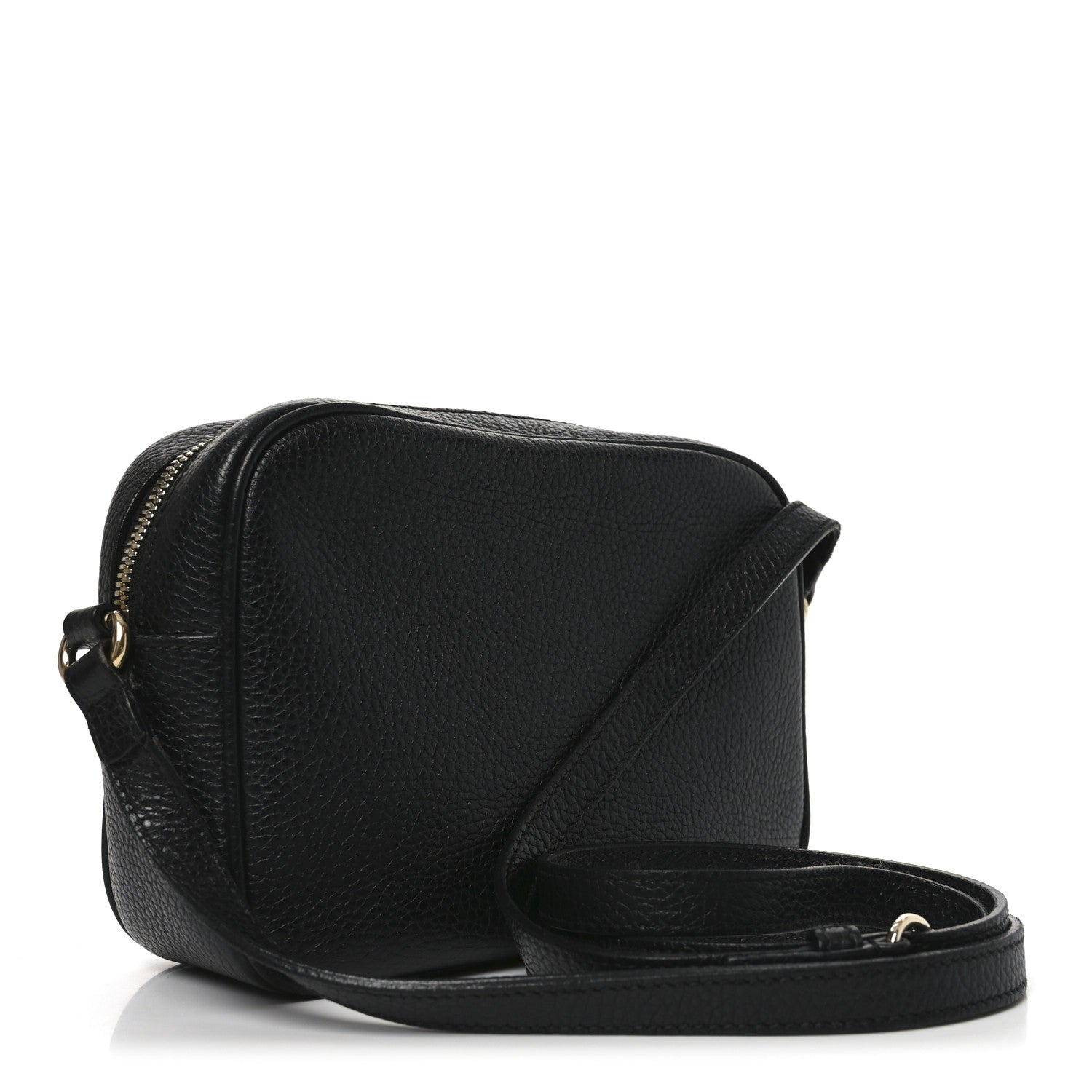 Gucci Pebbled Calfskin Small Soho Disco Bag Black 3 of 10