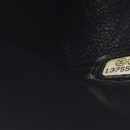 Chanel Caviar Quilted Medium Double Flap Black 8 of 10