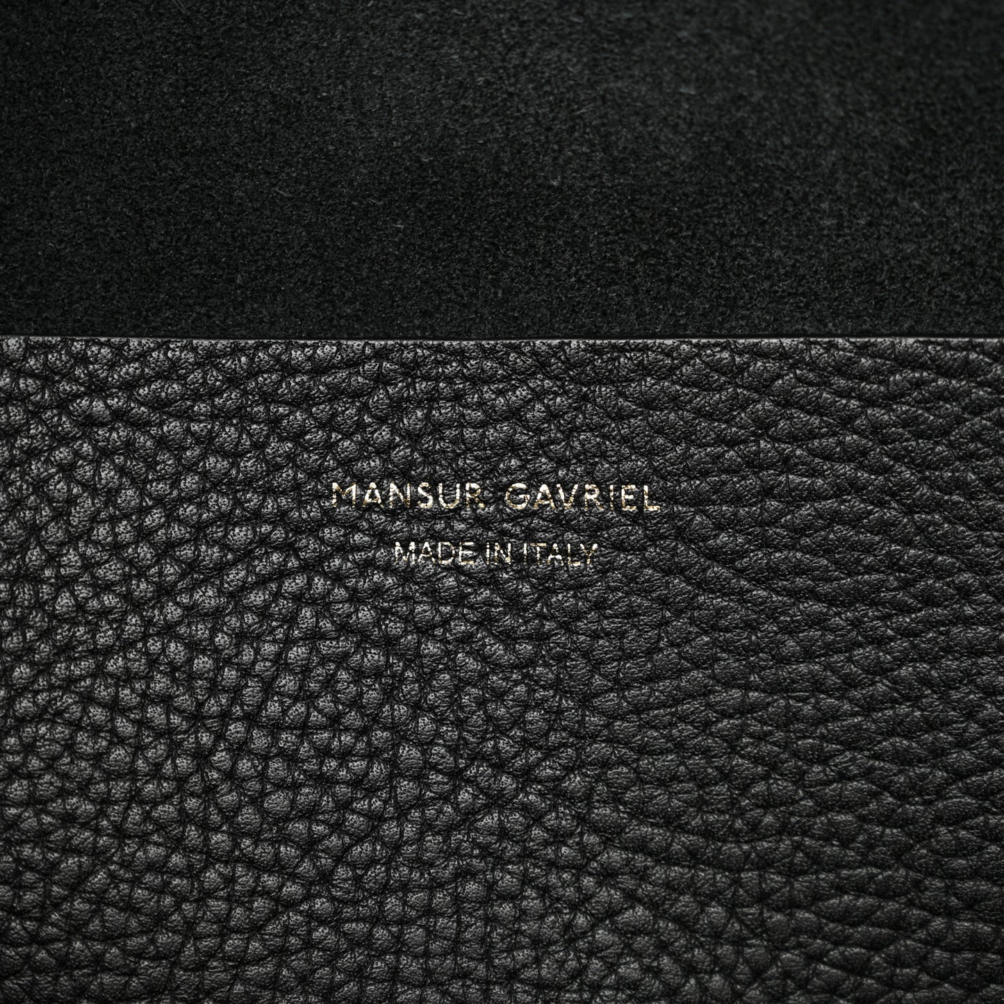 Pebbled Calfskin Everyday Cabas Black