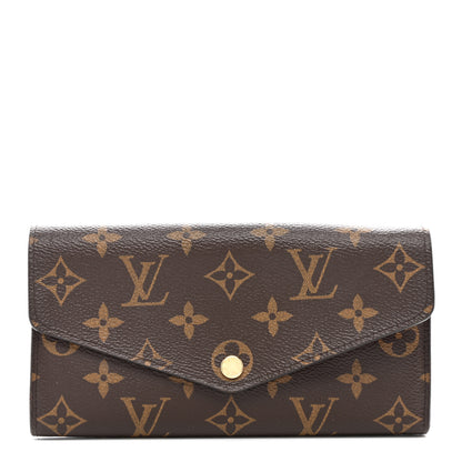 Louis Vuitton Monogram Sarah Wallet NM Coquelicot 1 of 7
