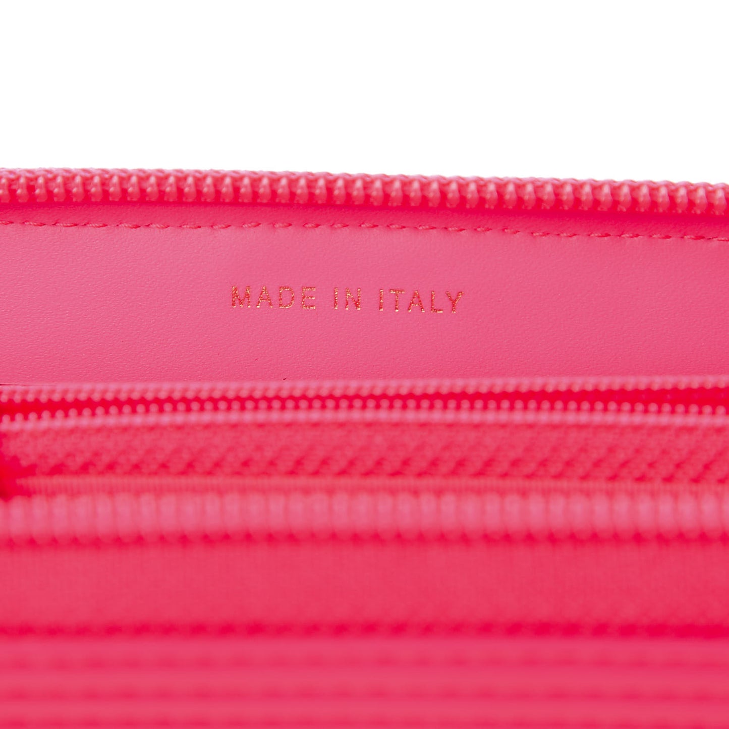 Patent Quilted Small Boy Zip Around Wallet Pink