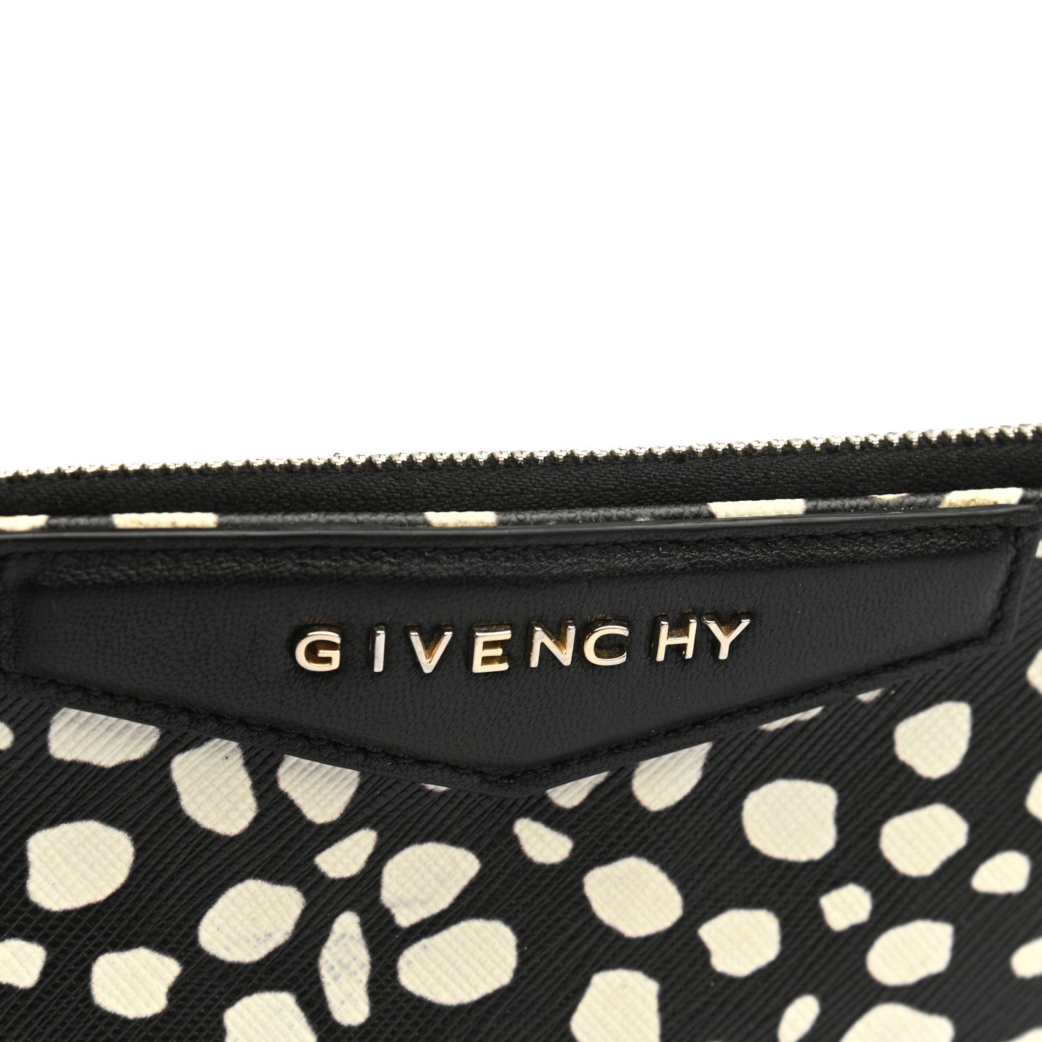 Givenchy Coated Canvas Pouch Black White 6 of 10