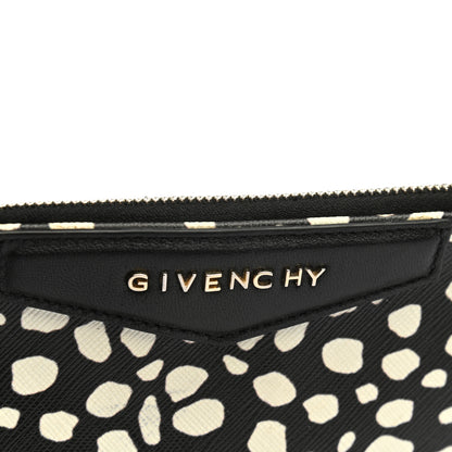 Givenchy Coated Canvas Pouch Black White 6 of 10