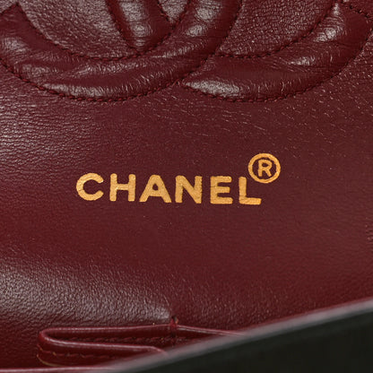 Chanel Lambskin Quilted Medium Double Flap Black 6 of 11