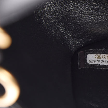 Chanel Lambskin Quilted Mini Rectangular Flap Black 7 of 10