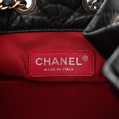 Chanel Aged Calfskin Quilted Small Gabrielle Backpack Black 7 of 13