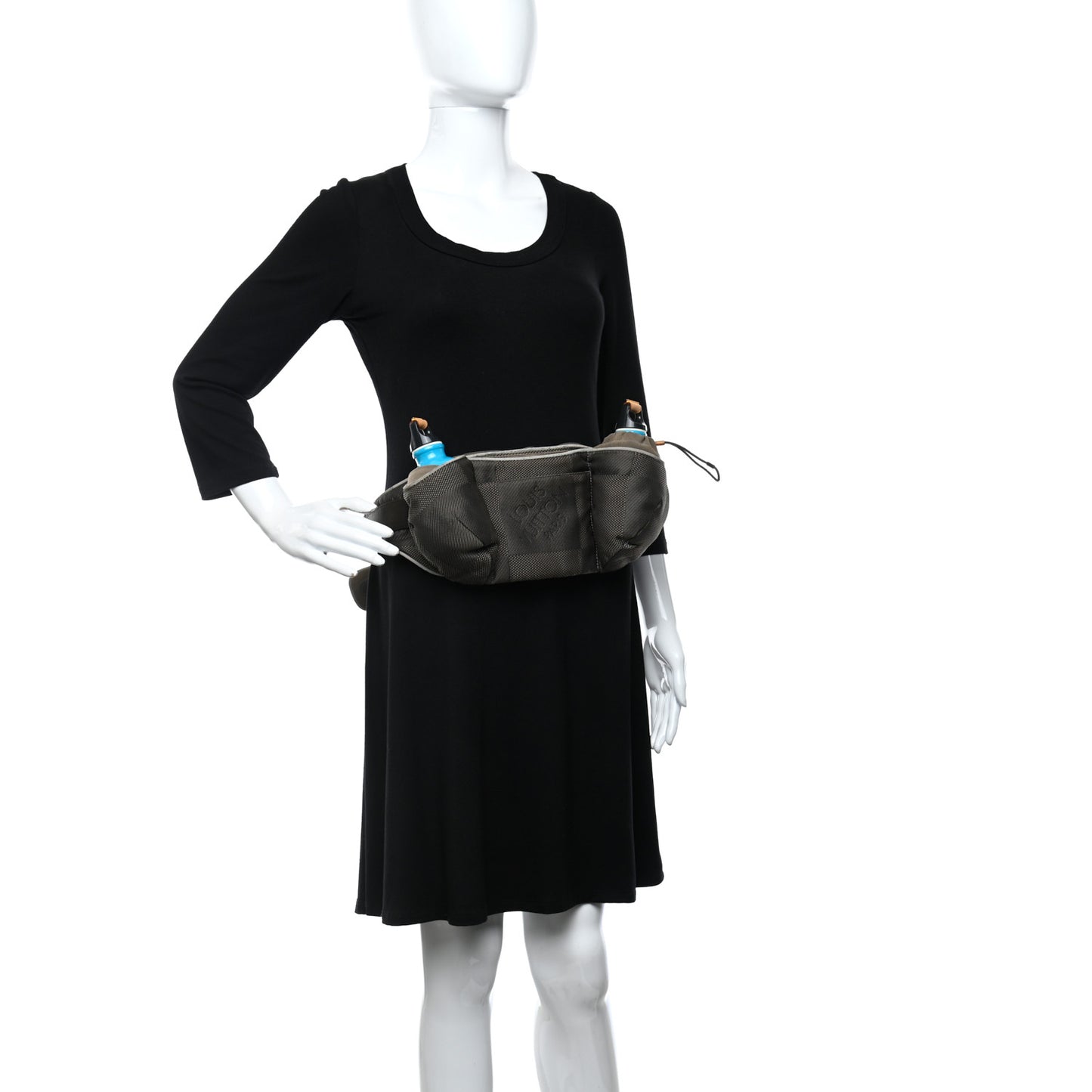 Damier Geant Ceinture Jogging PM Terre