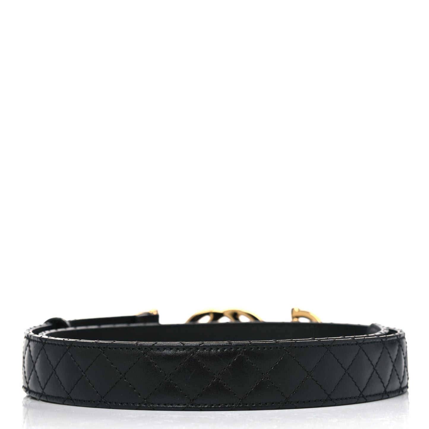 Calfskin Trapuntata Zumi 30mm Belt 95 38 Black