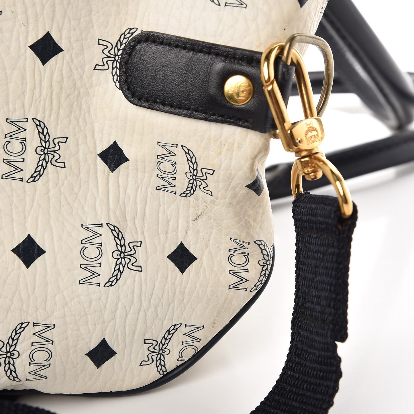 Visetos Weekender Duffle Bag White