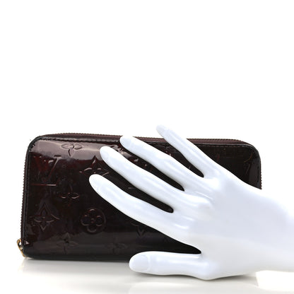 Louis Vuitton Vernis Zippy Wallet Amarante 2 of 11
