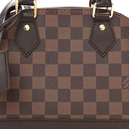 Louis Vuitton Damier Ebene Alma BB 7 of 9