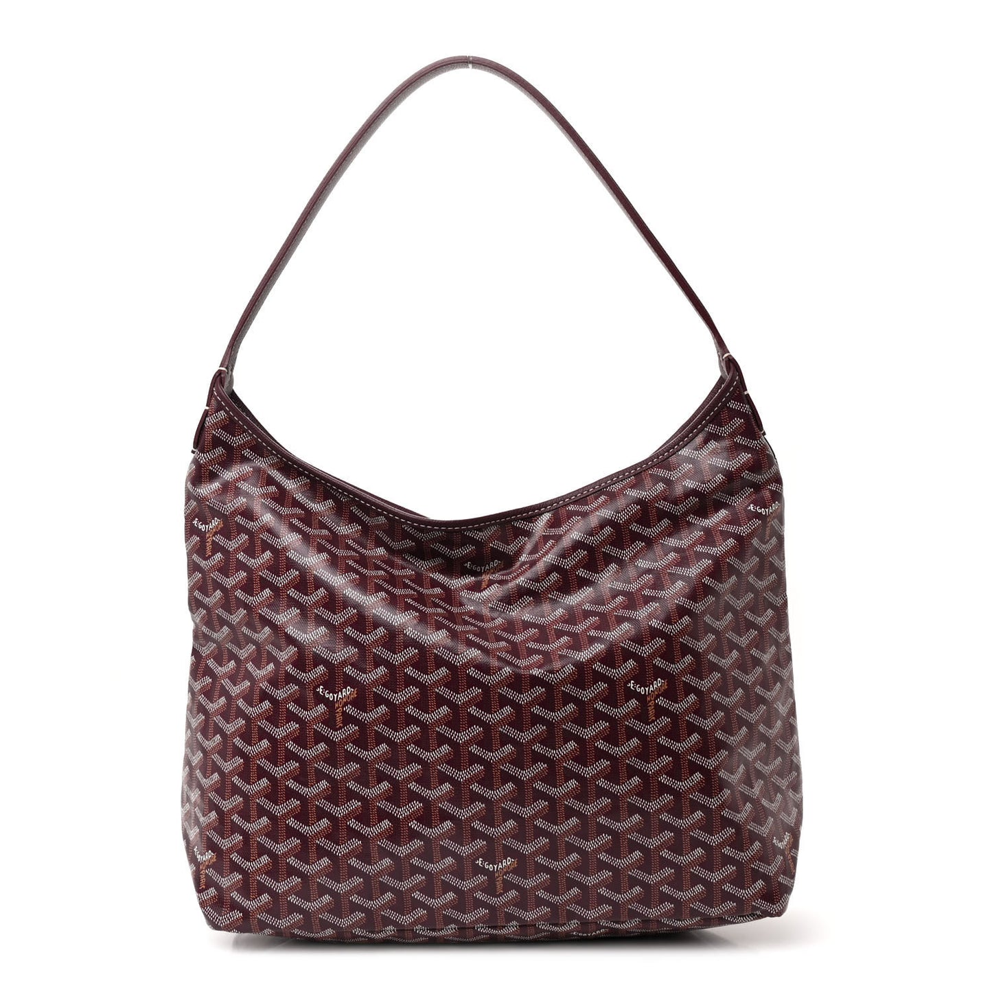 Goyardine Boheme Hobo Burgundy