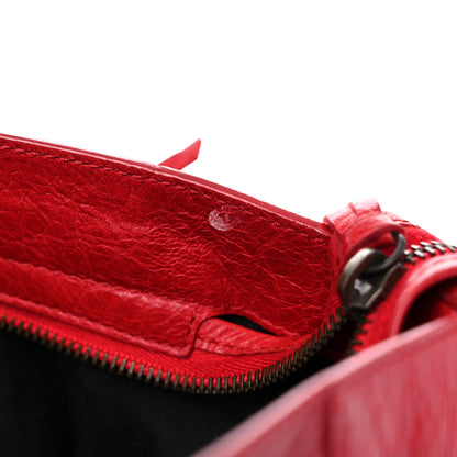 Balenciaga Agneau Classic Hardware City Rouge Coquelicot 13 of 24