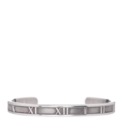 Tiffany Sterling Silver Atlas Cuff Bracelet 1 of 4