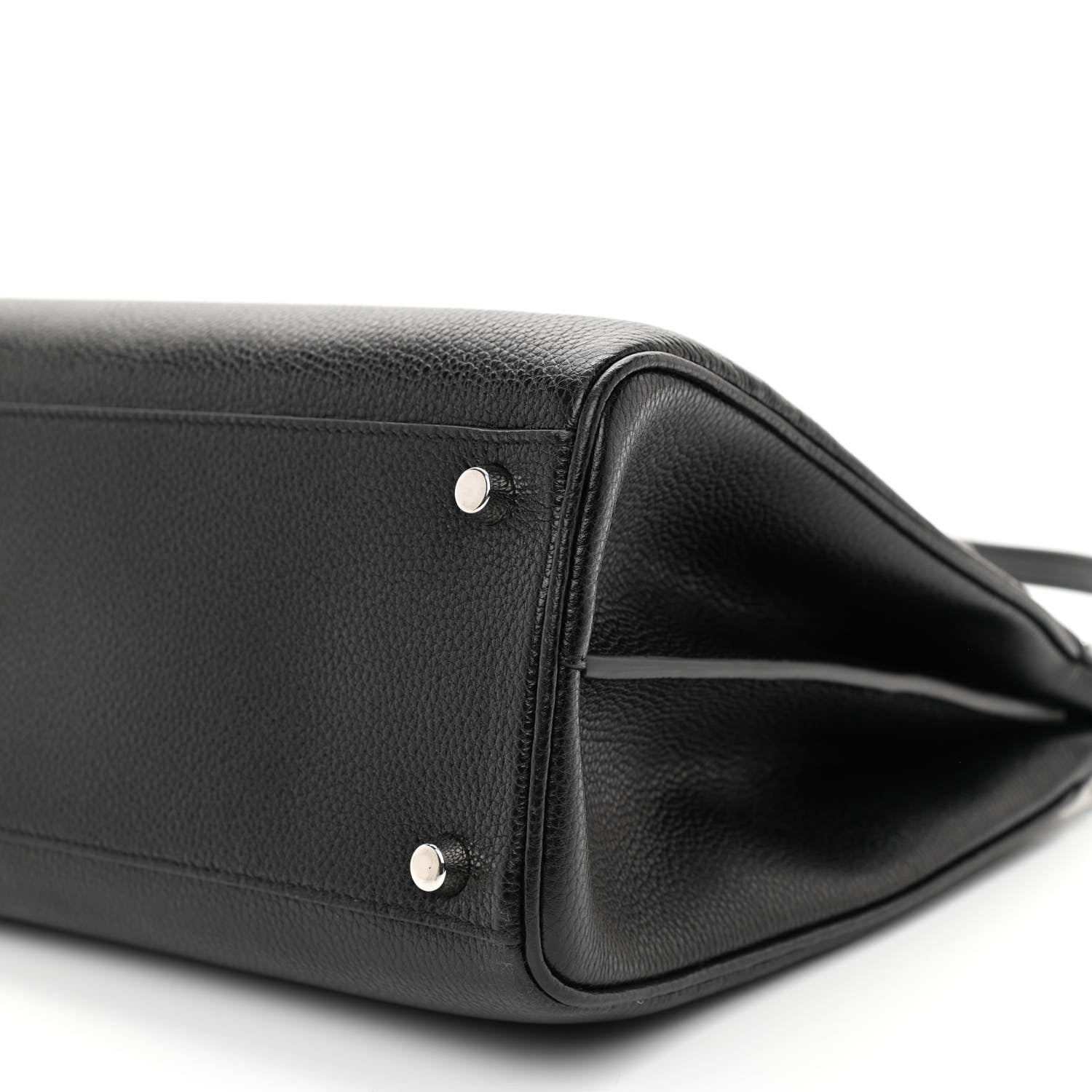 Gucci Grainy Calfskin Medium Zumi Top Handle Bag Black 8 of 8