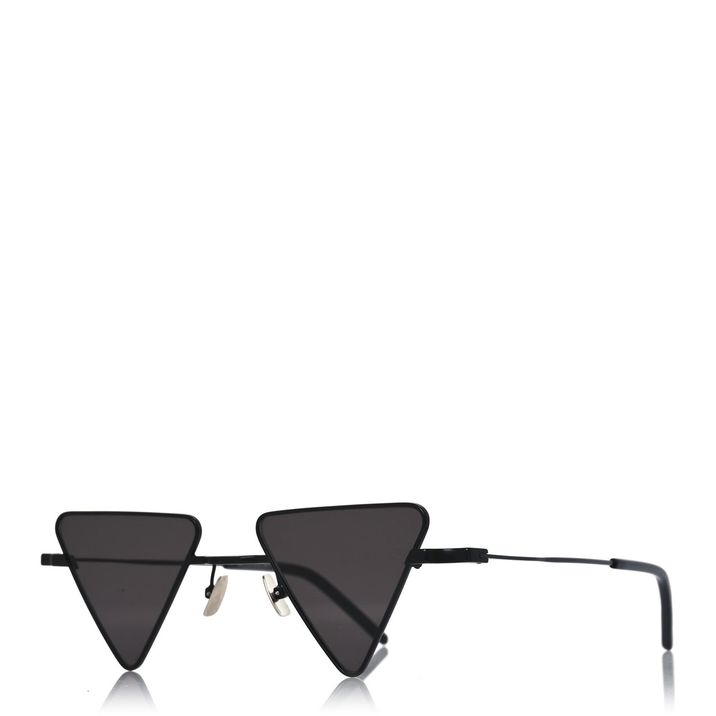 Metal Triangle Zoe Sunglasses SL300 Black