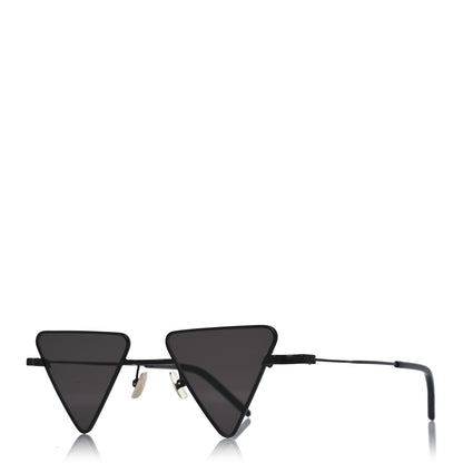 Saint Laurent Metal Triangle Zoe Sunglasses SL300 Black 1 of 7
