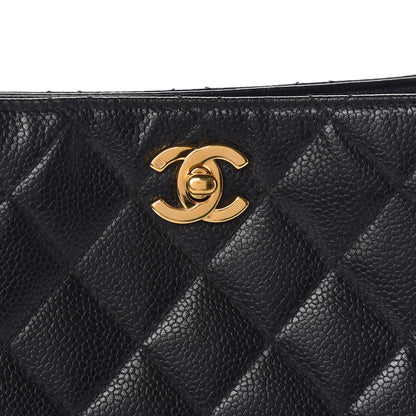 Chanel Caviar Quilted Shoulder Bag Black 12 of 12