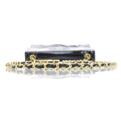 Chanel Patent Envelope Flap Bag Black 4 of 10