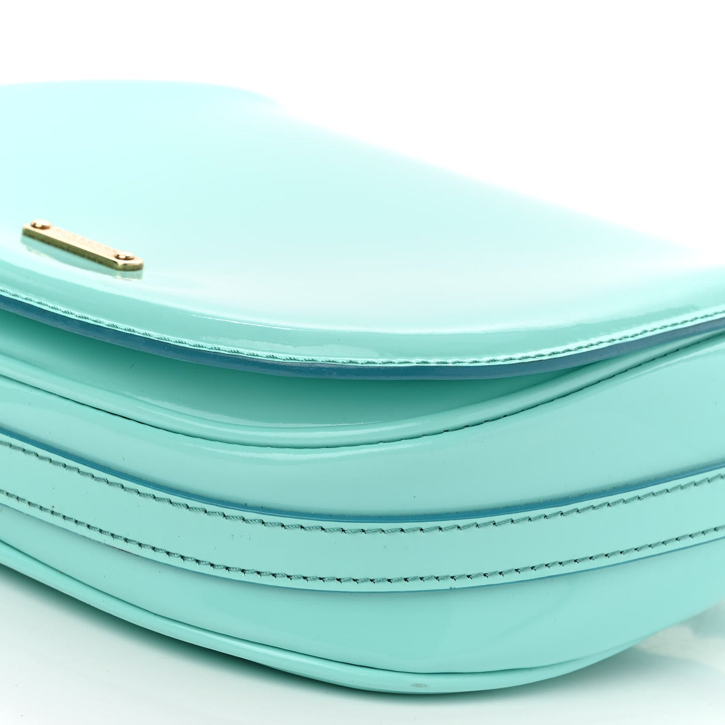 Patent Leather Leigh Small Crossbody Bag Opal