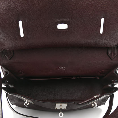 Hermes Taurillon Clemence Jypsiere 34 Prune 5 of 13