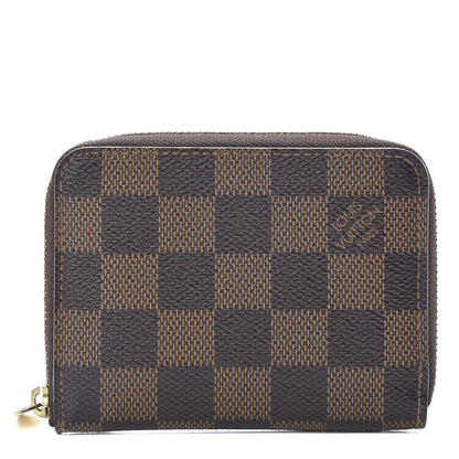 Louis Vuitton Damier Ebene Zippy Coin Purse 1 of 9