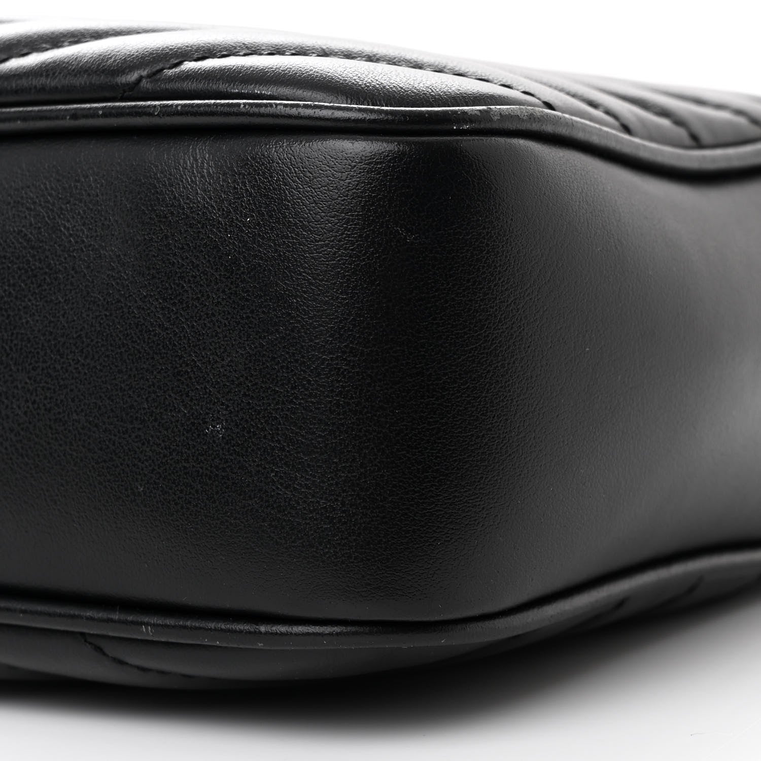 Saint Laurent Calfskin Matelasse Monogram Monochrome Lou Camera Bag Black 10 of 11