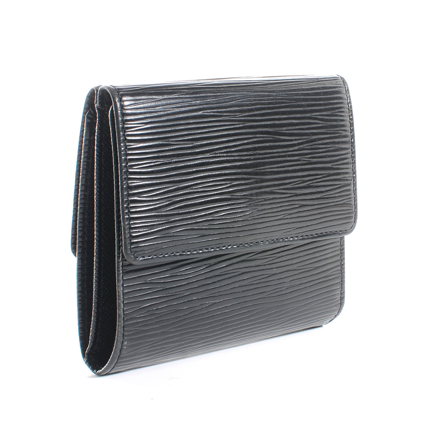 Epi Porte-Monnaie Tresor Wallet Black
