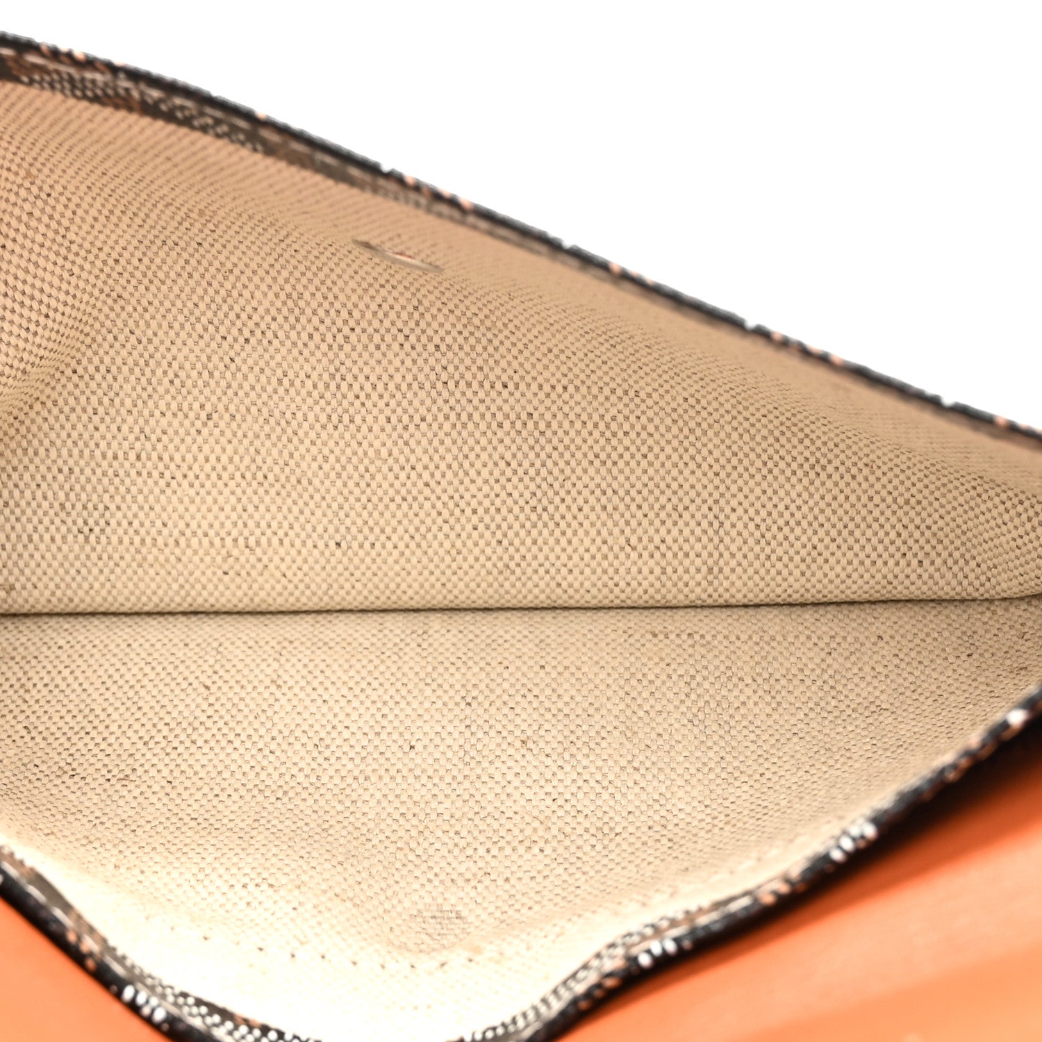 Goyard Goyardine Pouch Black Gold 5 of 7