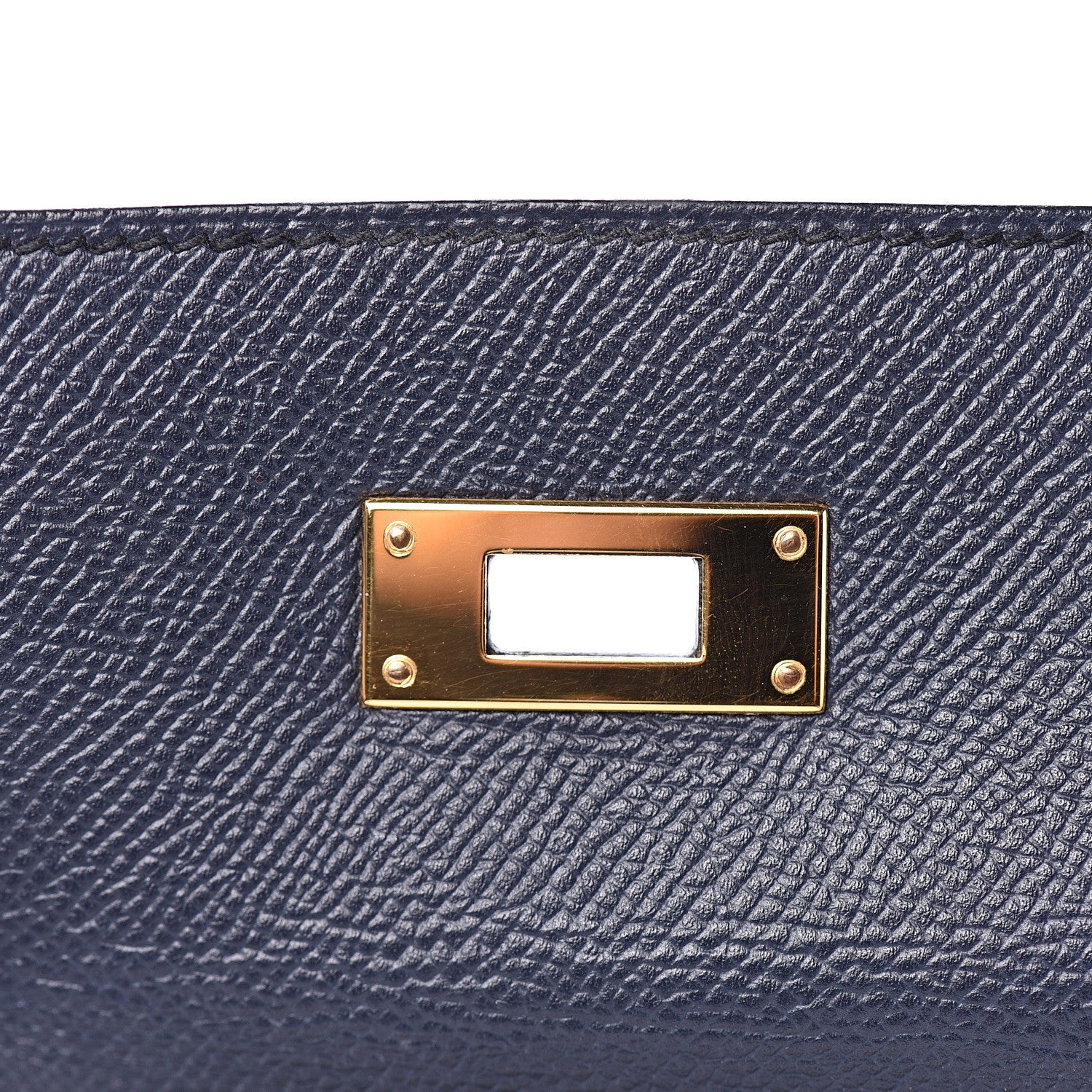 Hermes Epsom Kelly Sellier 28 Bleu Indigo 27 of 42