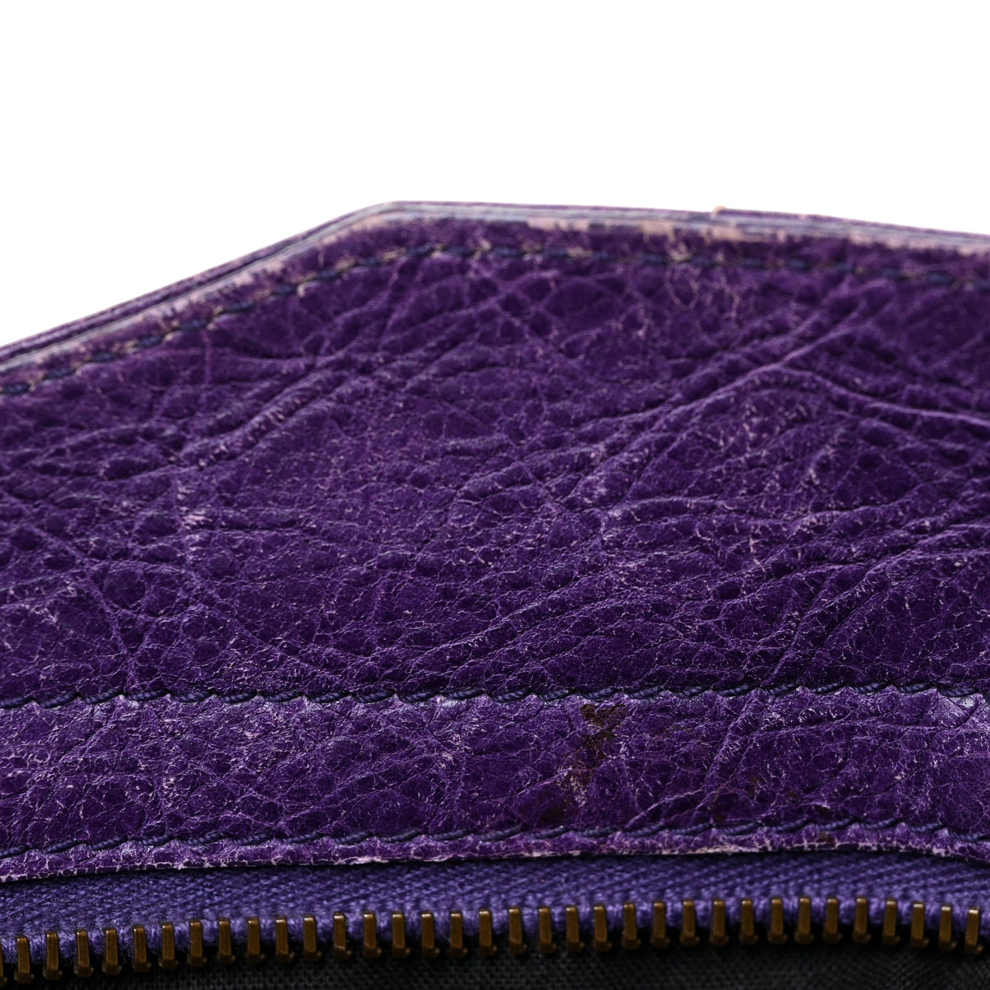 Agneau Classic Hardware Velo Dark Violet