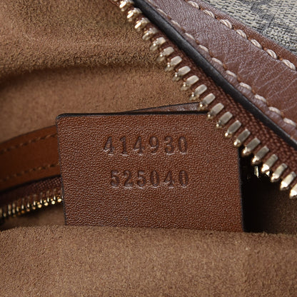 Gucci GG Supreme Monogram Linea A Hobo Brown 7 of 7