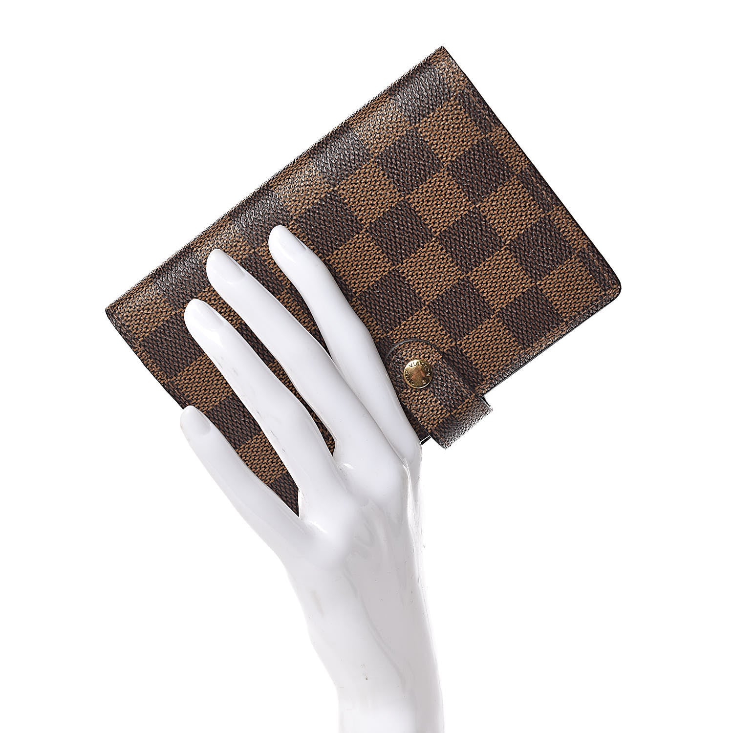 Louis Vuitton Damier Ebene Small Ring Agenda Cover 2 of 8