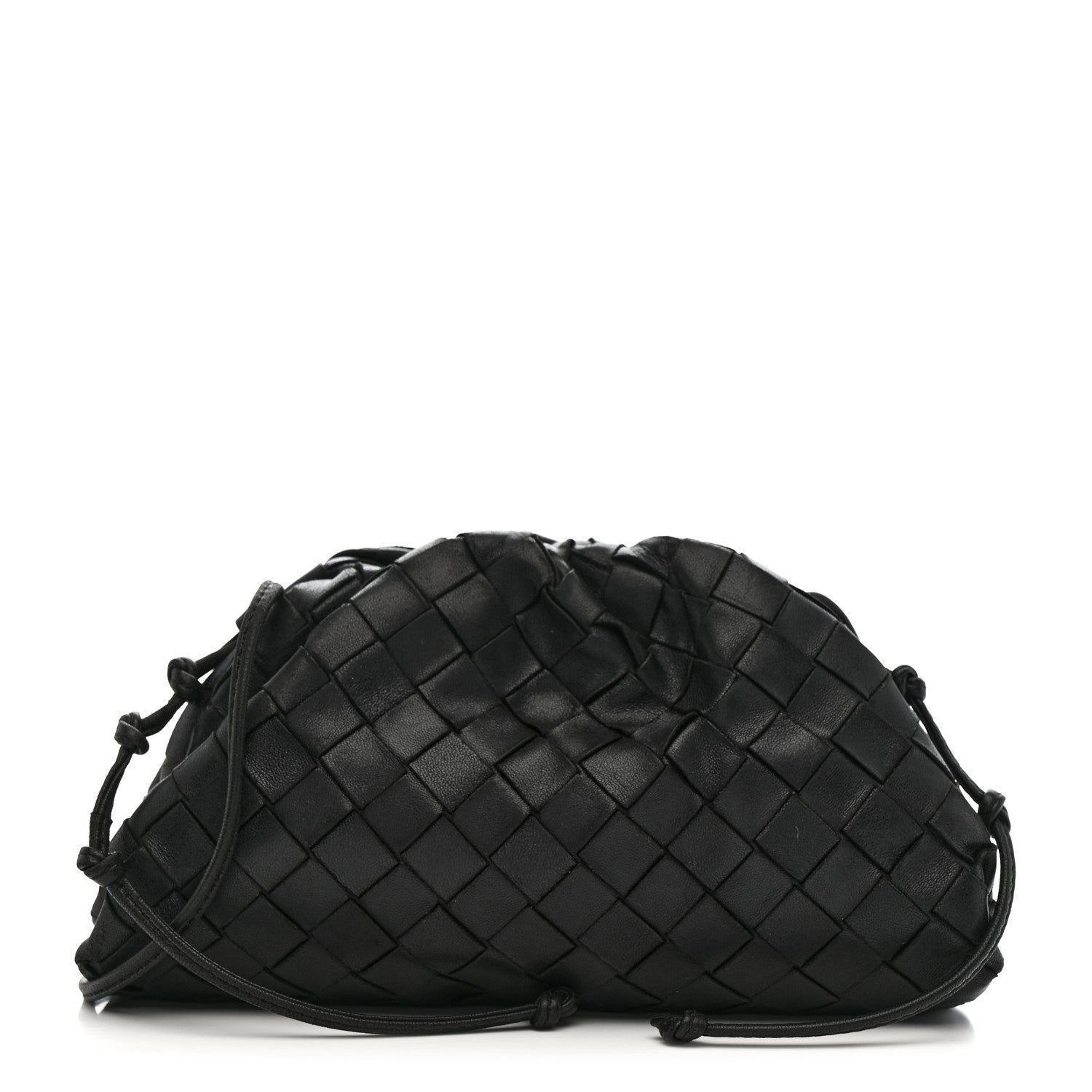 Bottega Veneta Nappa Intrecciato The Mini Pouch Black 1 of 16