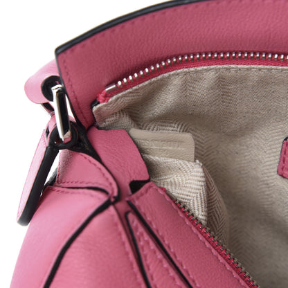 Loewe Calfskin Mini Puzzle Bag Wild Rose 9 of 10