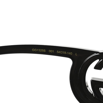 Gucci Acetate Chaise Rectangle Frame Sunglasses GG1325S Black 7 of 8