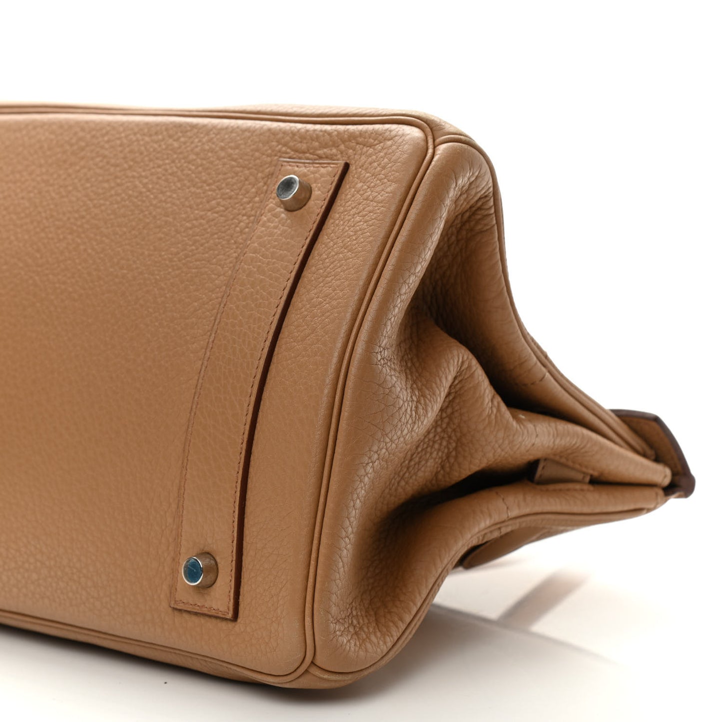 Taurillon Clemence JPG Birkin 42 Biscuit