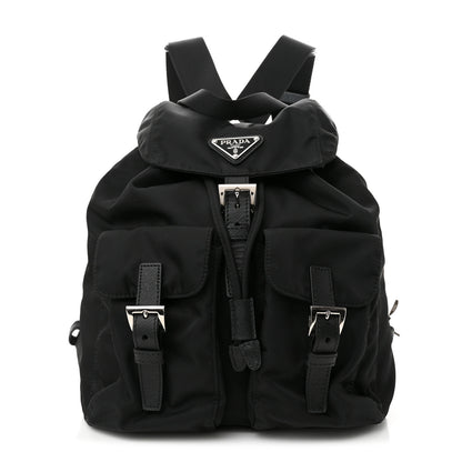 Prada Tessuto Nylon Vela Small Backpack Black 1 of 9