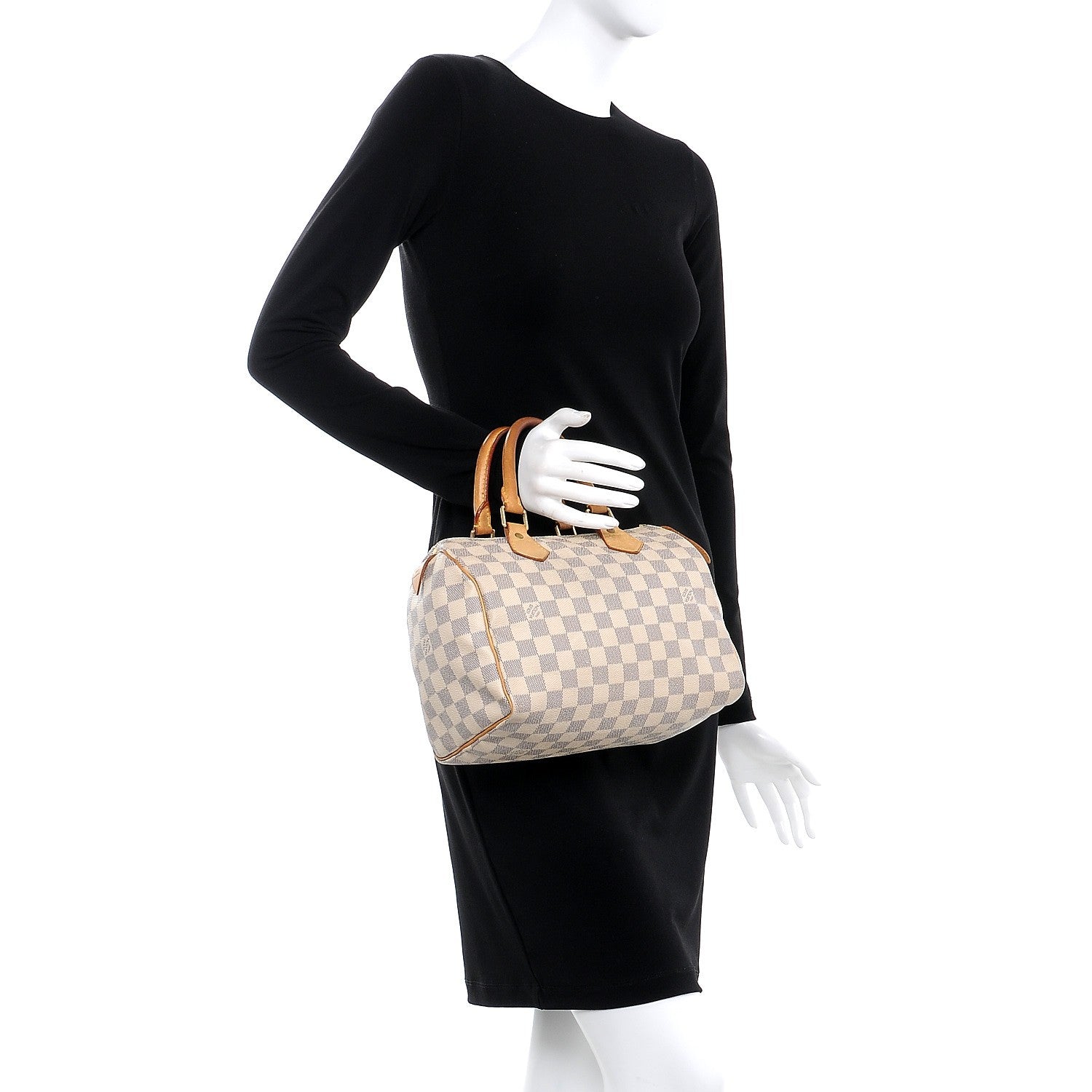 Louis Vuitton Damier Azur Speedy 25 2 of 11
